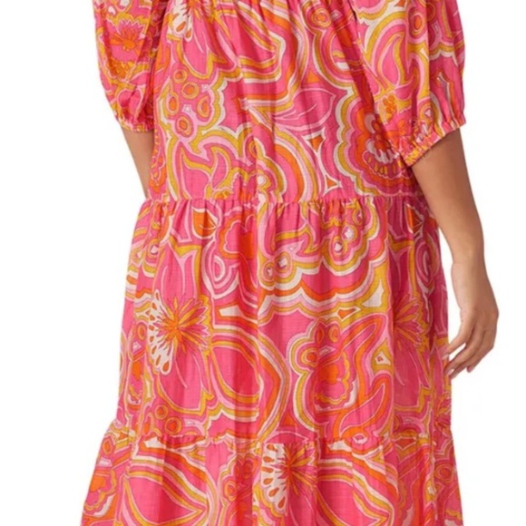 Trina Turk 25th Anniversary Acros Iris Maxi Dress - Size Small - Psyched… - Picture 6 of 16